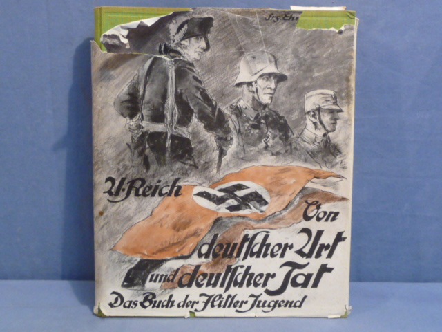 Original Pre-Nazi Era German Hitler Youth Book Von deutscher Art und deutscher Tat