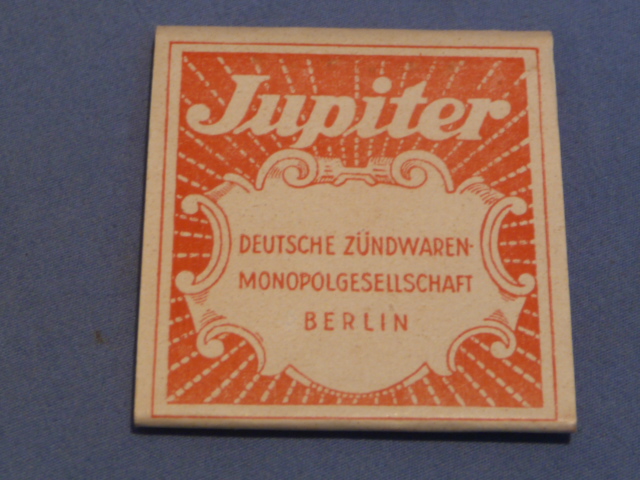 Original WWII Era German Book of Matches, UNUSED!!!