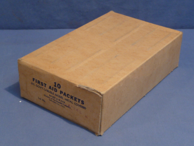 Original WWII US EMPTY Carlisle Bandages Box