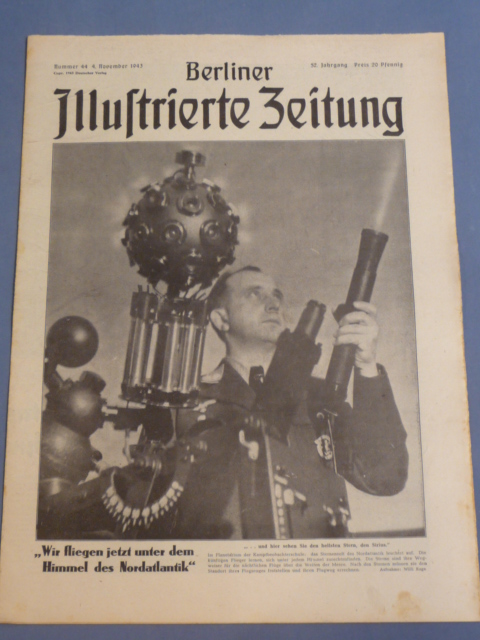 Original WWII German Magazine, Berliner Illustrierte Zeitung