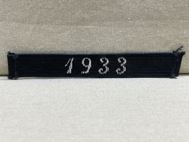 Original Nazi Era German NSDAP Merit Stripe with 1933 Date