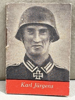 Original WWII German WHW Donation Booklet, Karl Jrgens
