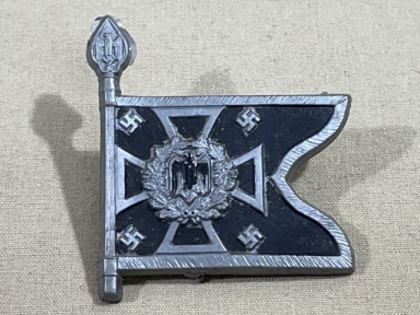 Original WWII German Army Engineer's Flag Tinnie, PIONIERE (MOT.)