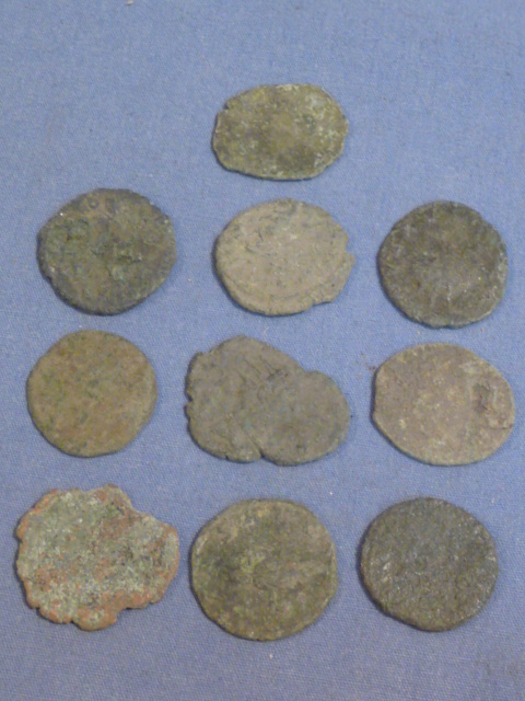Original Ancient Roman Coins, Set of 10