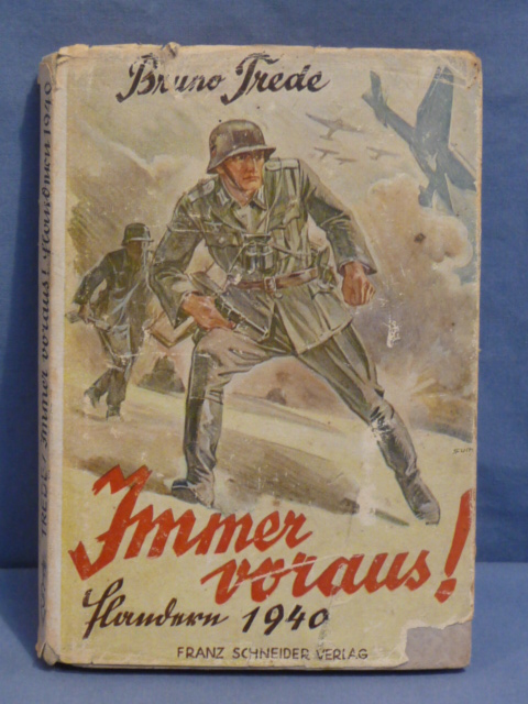 Original WWII German Book, Immer voraus!