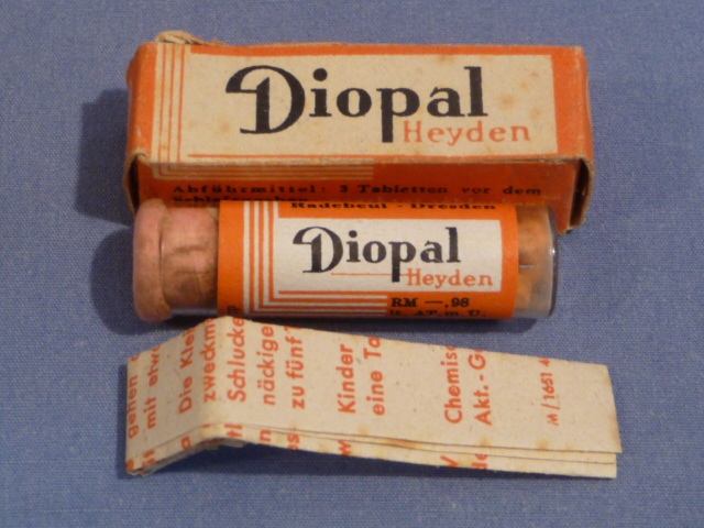 Original WWII German Medical Item, Diopal Heyden Set