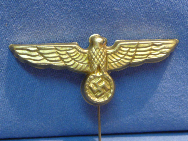Original WWII German Kriegsmarine (KM) EM/NCO "Donald Duck" Cap Eagle, Near Mint!