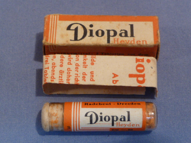 Original WWII German Medical Item, Diopal Heyden Set