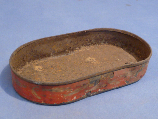 Original WWII German Tin for Sardines, Made in Germany