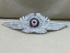 Original WWII German Luftwaffe Visor Hat Crest Cockade, Aluminum