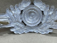 Original WWII German Luftwaffe Visor Hat Crest Cockade, Aluminum