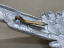 Original WWII German Luftwaffe Visor Hat Crest Cockade, Aluminum