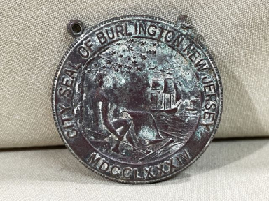 Original Post-WWI US Medallion for Faithful Service in World War 1914-1918