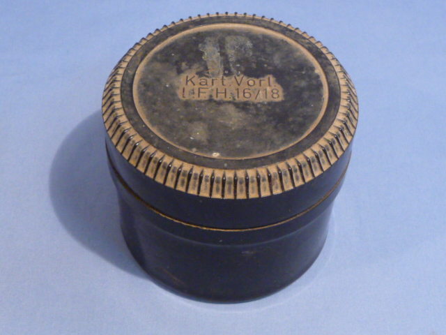 Original WWII German Light Field Howitzer 16/18 Bakelite Container