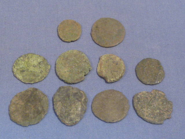 Original Ancient Roman Coins, Set of 10
