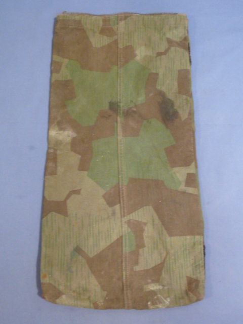 Original WWII German Fallschirmj�ger Splinter Pattern Camouflaged Grenade Bag