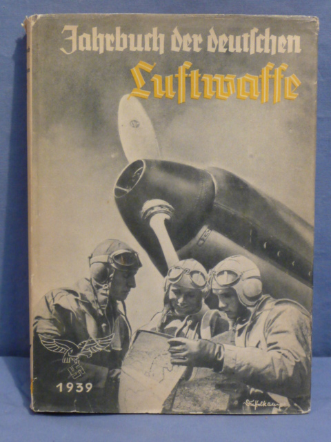 Original WWII German Year Book of the Air Force 1939, Jahrbuch der deutschen Luftwaffe