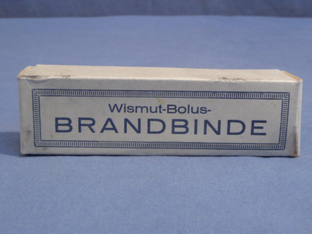 Original WWII German Medical Item in Original Box, Brandbinde