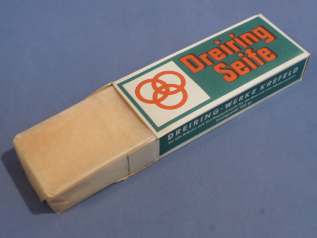 Original WWII Era German Boxed Soap, Three Ring Brand