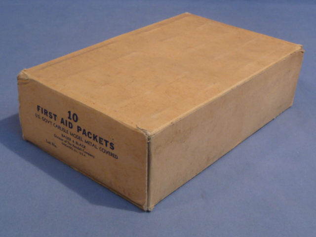Original WWII US EMPTY Carlisle Bandages Box