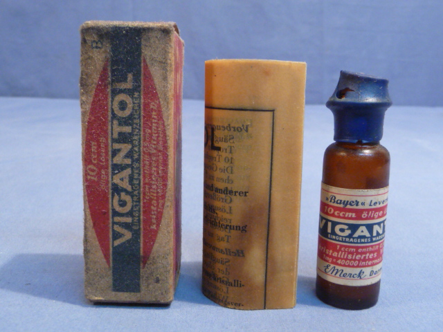 Original WWII Era German Medical Item, VIGANTOL