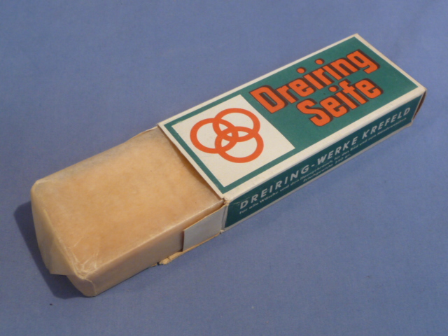 Original WWII Era German Boxed Soap, Three Ring Brand