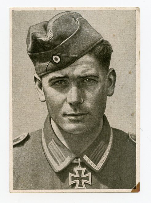 Original WWII German Collector Cards, NCOs of the Army with the Knights Cross