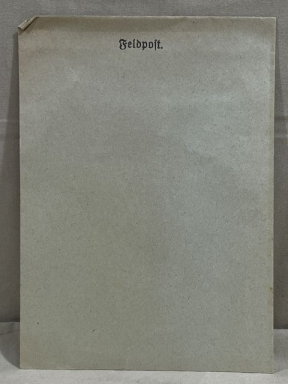 Original WWII German FELDPOST Letter/Envelope