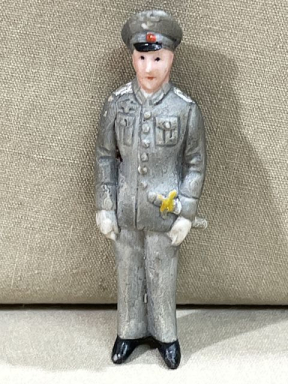 Original Nazi Era German WHW Donation Porcelain Figure, Walking Out Dress