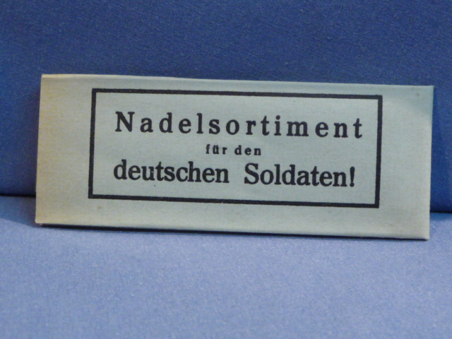 Original WWII German Soldier's Sewing Needle Pack