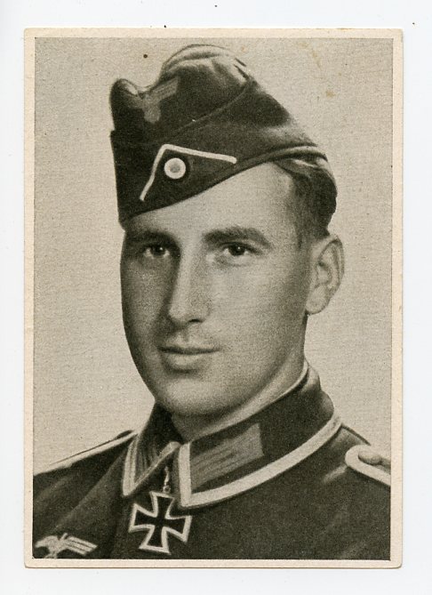Original WWII German Collector Cards, NCOs of the Army with the Knights Cross