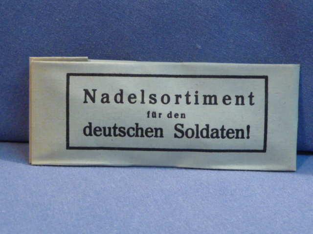 Original WWII German Soldier's Sewing Needle Pack
