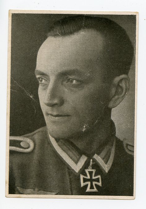 Original WWII German Collector Cards, NCOs of the Army with the Knights Cross