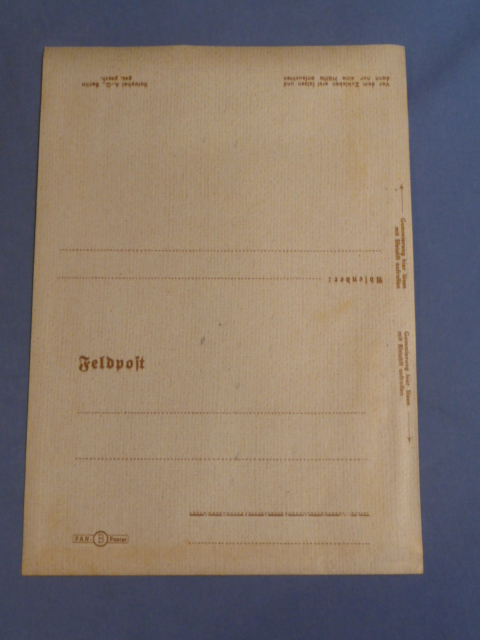 Original WWII German FELDPOST Letter/Envelope