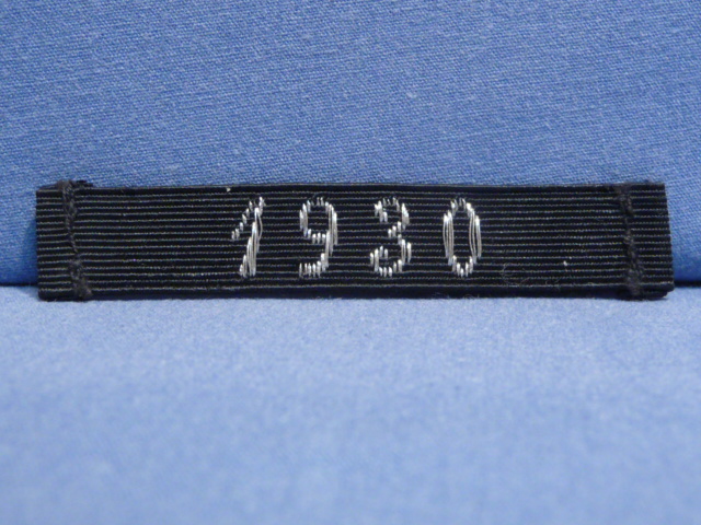 Original Nazi Era German NSDAP Merit Stripe with 1930 Date