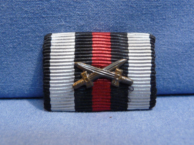 Original Pre-WWII German Combatant's 1914-18 Cross of Honor Ribbon Bar, UNISSUED