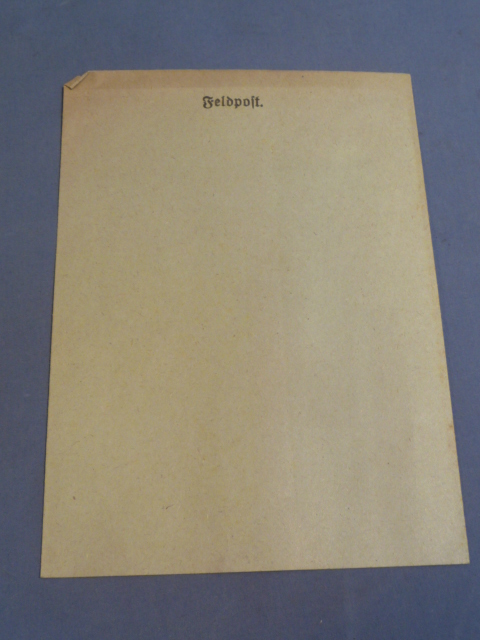 Original WWII German FELDPOST Letter/Envelope