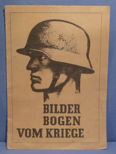 Original WWII German LARGE Book, BILDER BOGEN VOM KRIEGE