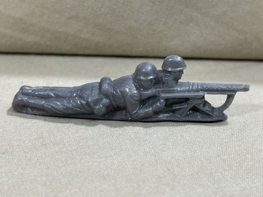 Original WWII German WHW Donation Figure, Heavy MG34
