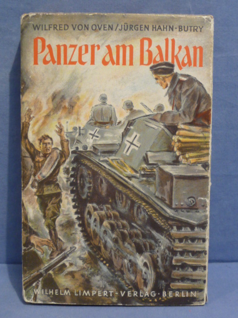 Original WWII German Tanks in the Balkans Book, Panzer am Balkan