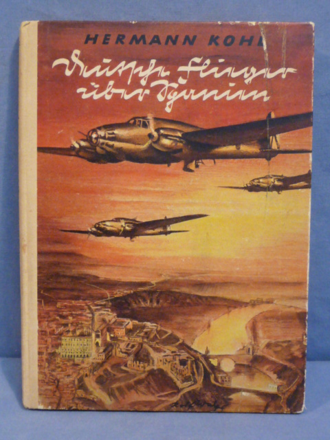 Original Pre-WWII German Airmen Over Spain (Blue Div.) Book, Flieger �ber Spanien