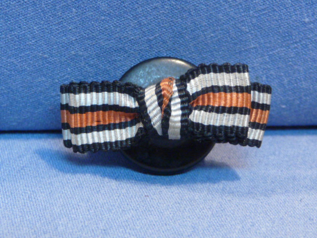 Original Pre-WWII German Button Hole Ribbon, Non-Combatant Hindenburg Cross
