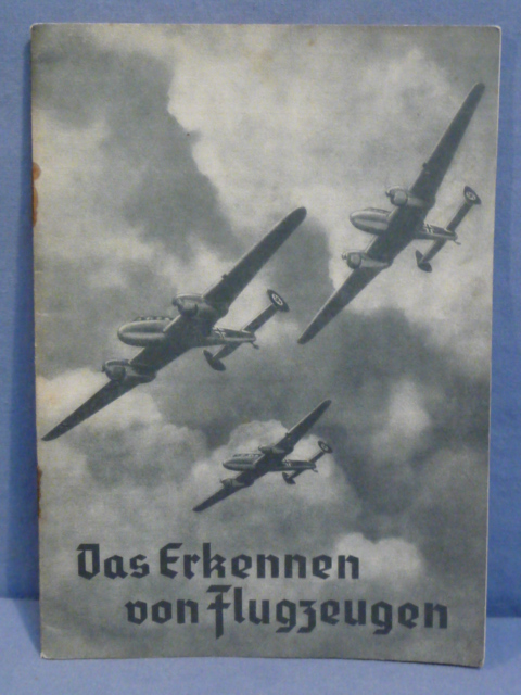 Original WWII German The Recognition of Aircraft Book, Das Erkennen von Flugzeugen