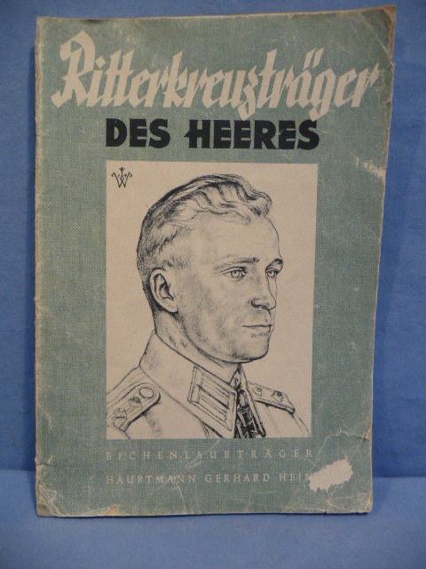 Original WWII German Knight's Cross Winners of the Army Book, Ritterkreuztr�ger des HEERES