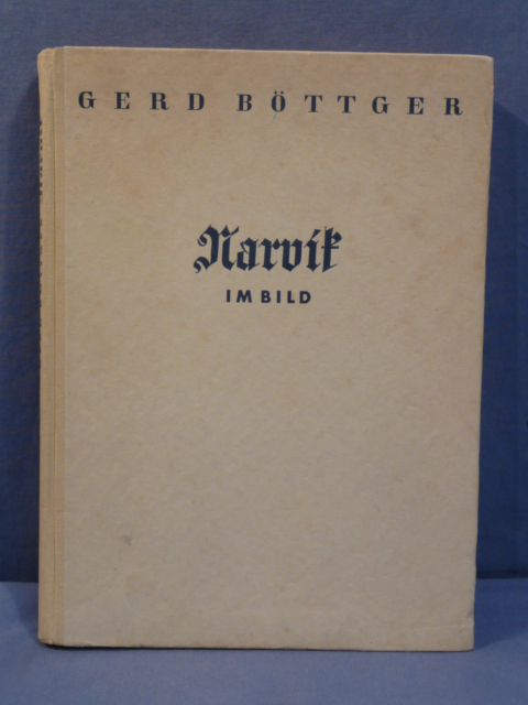 Original WWII German Narvik in Pictures Book, Narvik im Bild