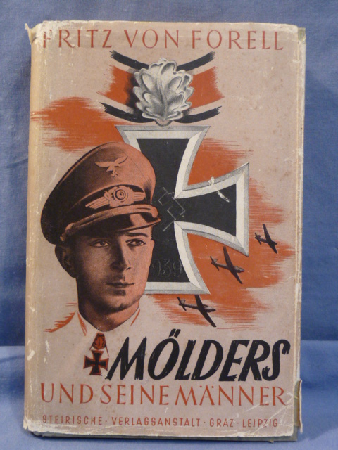 Original WWII German M�lders and His Men Book, M�lders und seine M�nner