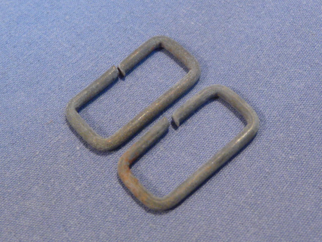 Original WWII German Equipment Hardware, 22mm O-Rings Pair