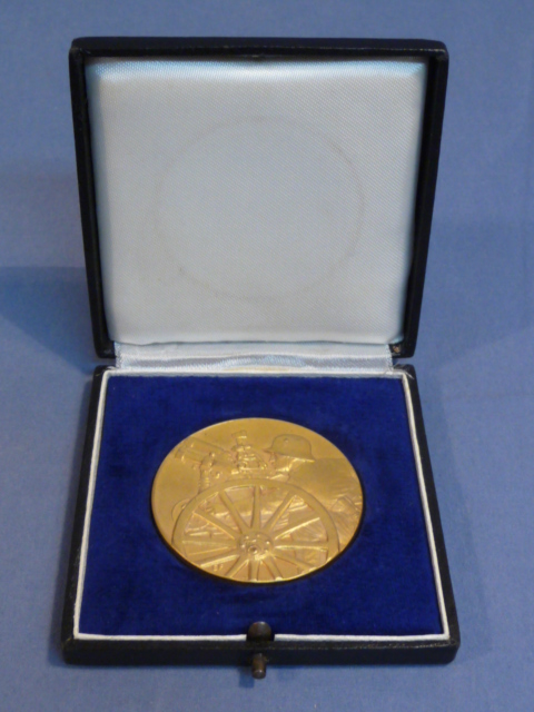 Original 1929 German Cased Table Medal, 1st Prize 16 Inf. Rgt.