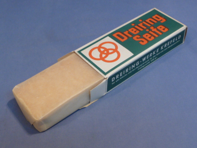 Original WWII Era German Boxed Soap, Three Ring Brand