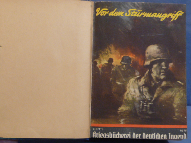 Original WWII German War Library of the German Youth Bound Books, 26 Volumes
